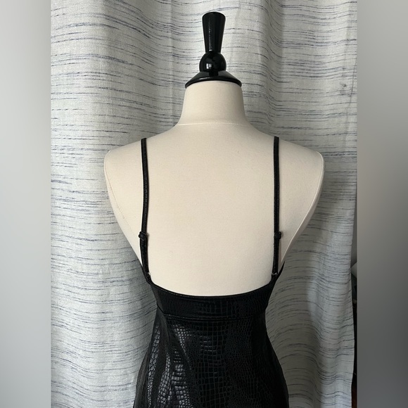 Black python minidress - Picture 5 of 6